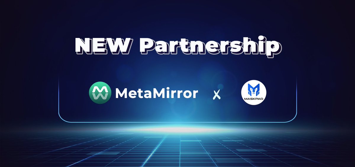 Auth3MetaMirror's tweet photo. 📣📣 We are excited to have @MaskPad onboarding to  AI Buddy Portal! 

MaskPad is the social launchpad powered by @masknetwork. 

💰Reward: 1000 whitelists to raffle their native token
Join:https://t.co/sDxjAntHoR 

#AIBuddy #Partnership #MetaMirror #Web3 https://t.co/wifQs2wa7j