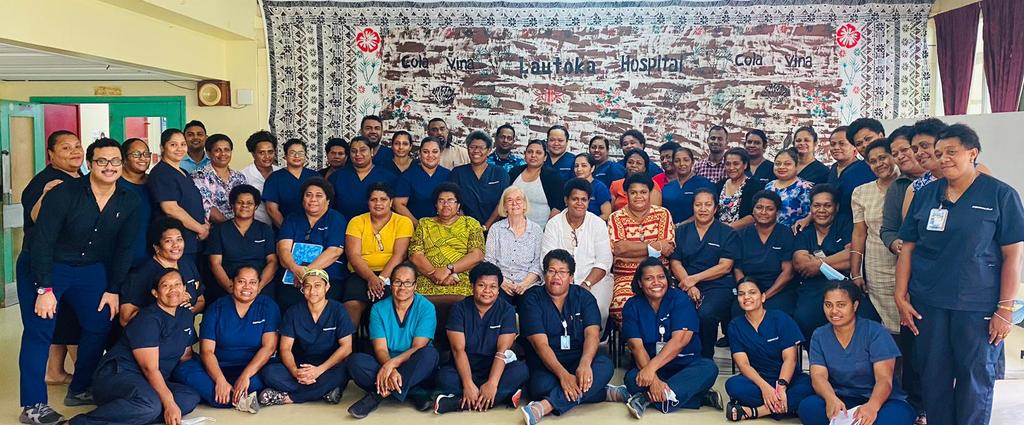 I Inservice at Lautoka &amp; Ba hospitals, for nurse managers and team leaders. What a marvellous bunch of Fijian nurses. Hard working &amp; committed