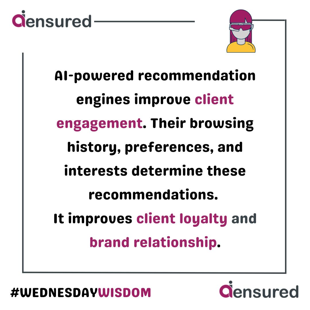 AiEnsured's tweet photo. AI helps eCommerce merchants provide a great customer experience and make smart business choices utilizing consumer data. This article describes practical yet effective ways eCommerce firms employ AI in online buying. https://t.co/odvdu4805k