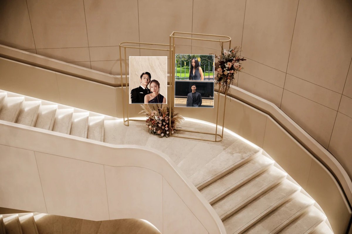 2KINDOFMAGIC's tweet photo. ᅠ

By the entrance, everyone is greeted by the bride and groom’s portraits all around the staircase heading to where the aisle is located. Each portrait denotes just how much they want all the invitees to feel their love for each other.

Love is in the air! 

ᅠ https://t.co/uhKvVgi3V5