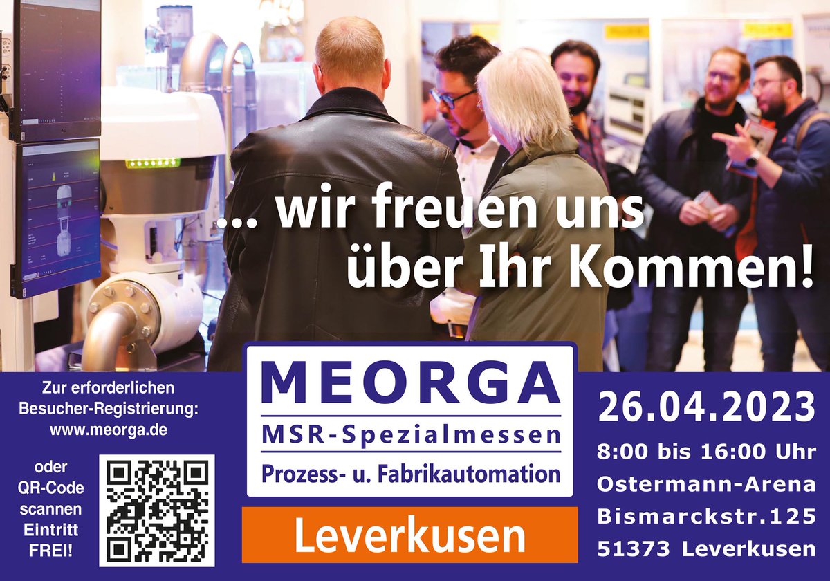 #savethedate

Besucherregistrierung unter: 

meorga.de/anmeldung.php