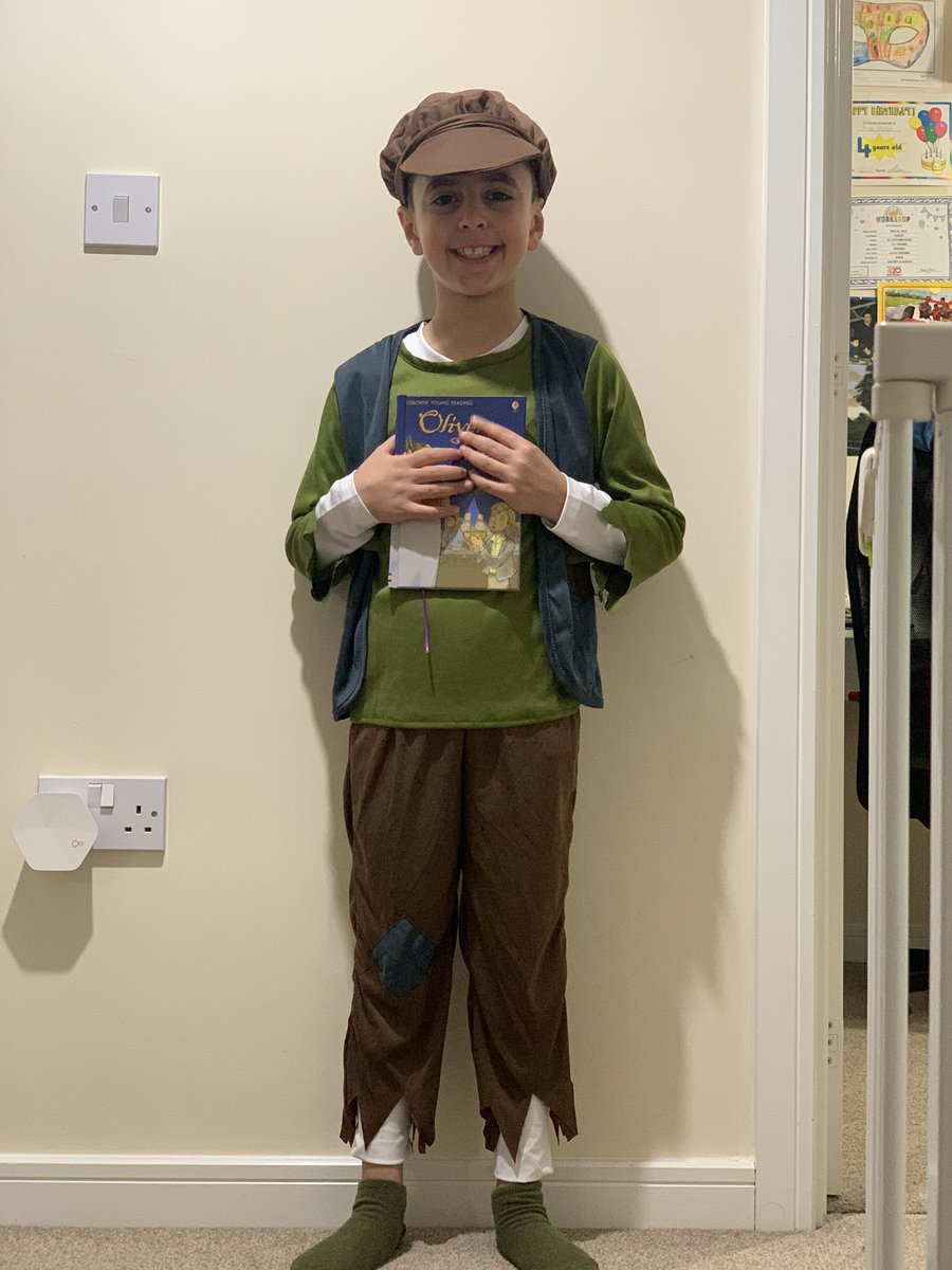 Someone is getting into character <a href="/WGPrimary/">Wylde Green Primary</a> for #WorldBookDay2023 looks like Oliver Twist is quite hungry and he is asking for more!