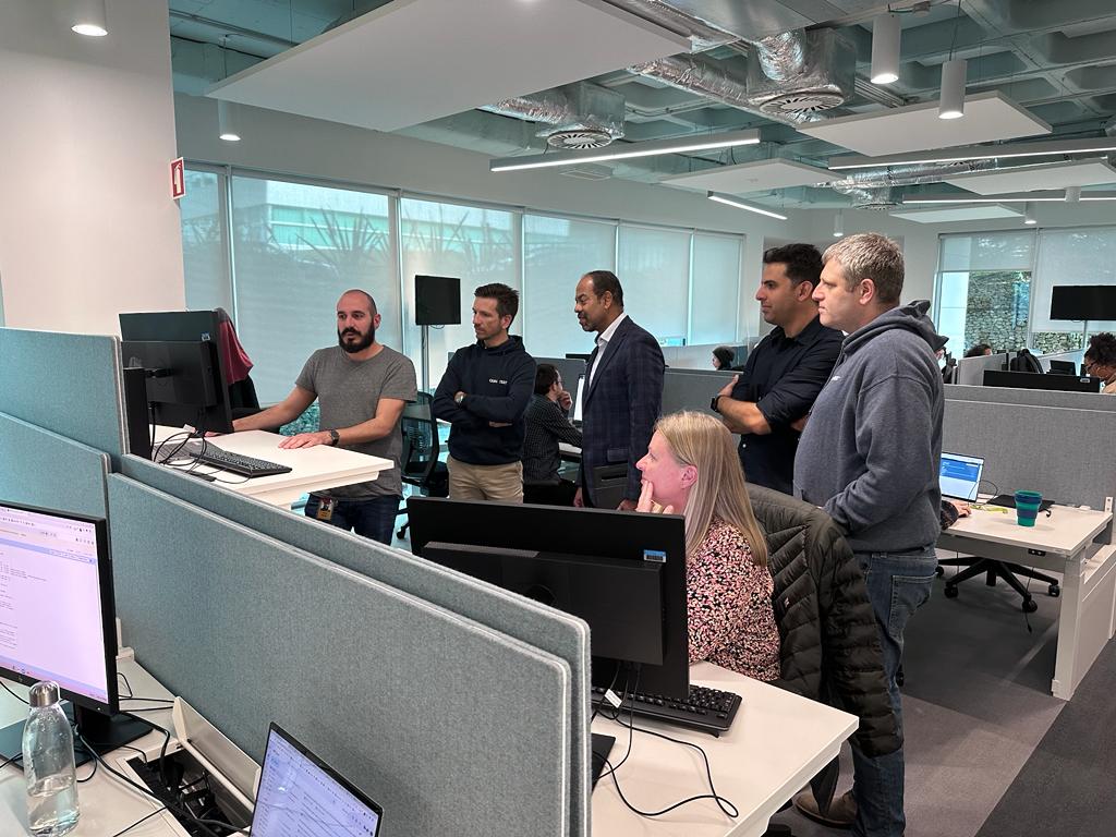 QualityAIGroup's tweet photo. We had a special visit to our Lisbon office. Qualitest CEO, Anbu Muppidathi, stopped by to meet our amazing teams and see what we've been working on.
Check out these photos of Anbu’s visit to Qualitest Portugal.
#LeadershipMeet #LeadershipTalks #Qualitesters #LifeAtQualitest https://t.co/TLewr29QAp