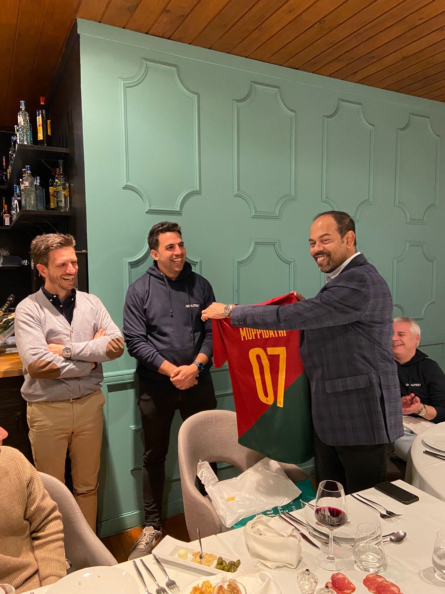 QualityAIGroup's tweet photo. We had a special visit to our Lisbon office. Qualitest CEO, Anbu Muppidathi, stopped by to meet our amazing teams and see what we've been working on.
Check out these photos of Anbu’s visit to Qualitest Portugal.
#LeadershipMeet #LeadershipTalks #Qualitesters #LifeAtQualitest https://t.co/TLewr29QAp