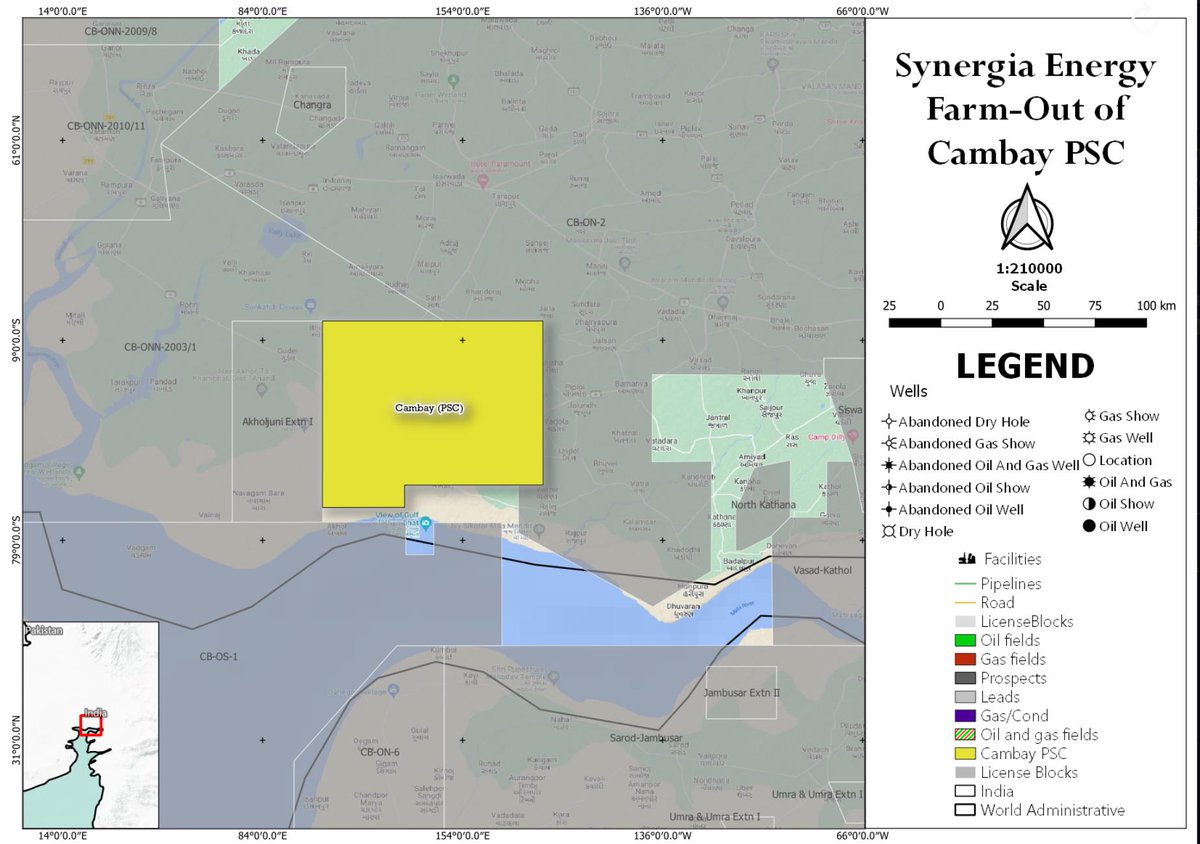 Roland Wessel, #SYN CEO, visited several companies in Delhi &amp; Ahmedabad concerning the Cambay field farm-out process. <a href="/Synergiaenergy/">Synergia Energy Ltd</a> is optimistic that a farm-out arrangement will be achieved, enabling the commencement of the full field development in 2023 <a href="/ZaksTradersCafe/">Zaks Traders Cafe</a>