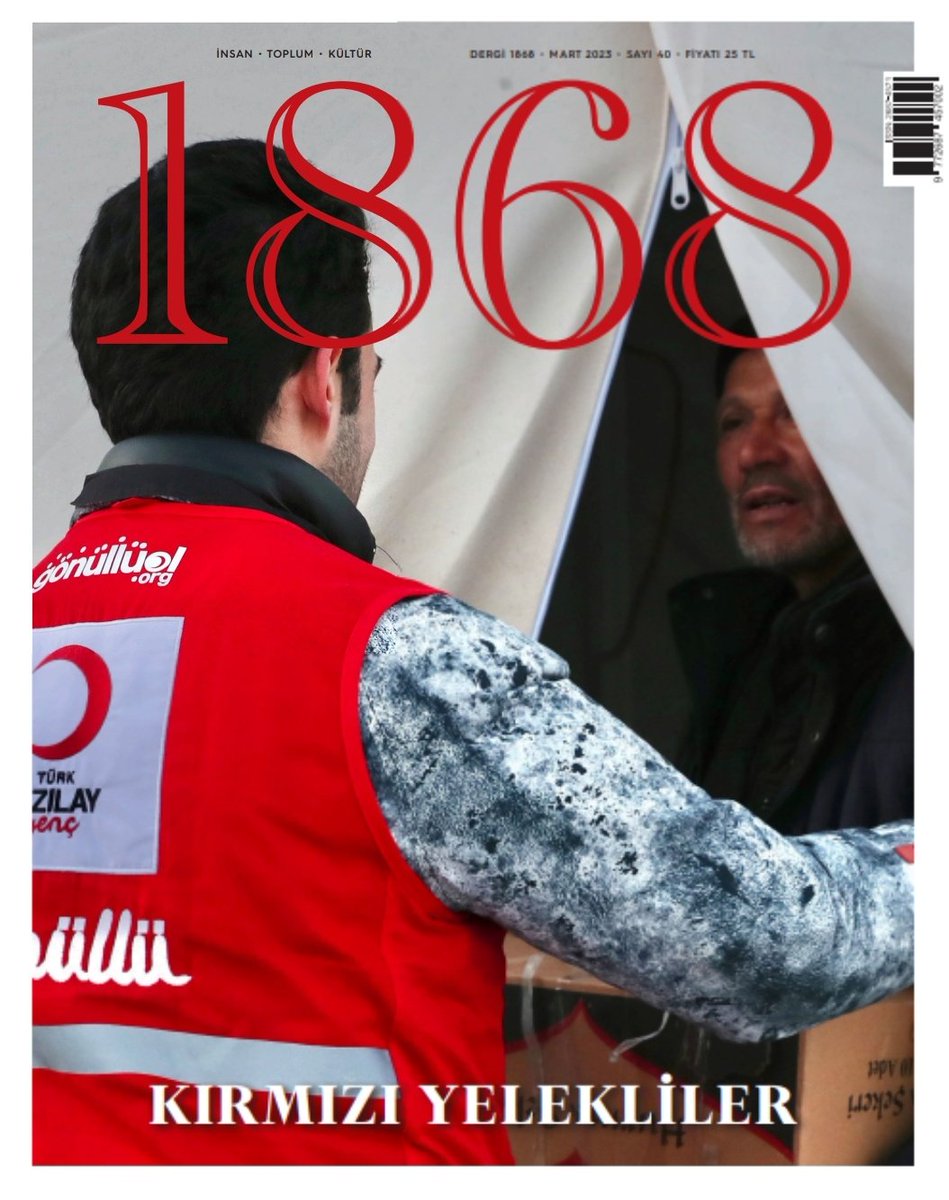 Dergi 1868 (@dergi1868) on Twitter photo Gönüllü kahramanlarımızın hikayeleriyle dolu #Mart Sayımız çıktı.
🟥 <a href="/Dergi1868/">Dergi 1868</a>'in yeni ve geçmiş sayılarını aşağıdaki linkten okuyabilirsiniz:
🔗 kizilay.org.tr/KizilayMedya/K… Gönüllü kahramanlarımızın hikayeleriyle dolu #Mart Sayımız çıktı.
🟥 <a href="/Dergi1868/">Dergi 1868</a>'in yeni ve geçmiş sayılarını aşağıdaki linkten okuyabilirsiniz:
🔗 kizilay.org.tr/KizilayMedya/K…