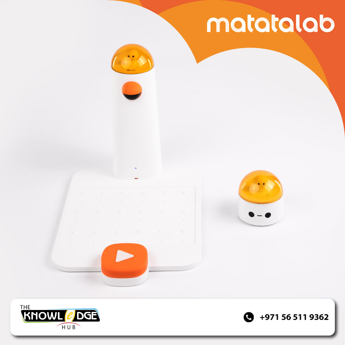 Knowledgehubdxb's tweet image. Flash-Flash! When you see a Blue Light flashing on the MatataBot or the Command Tower, it clearly indicates that the device needs charging. It takes around 1.5 hours to charge the MatataBot and students are good to use it for 5 hours at a stretch.
#Matatalab