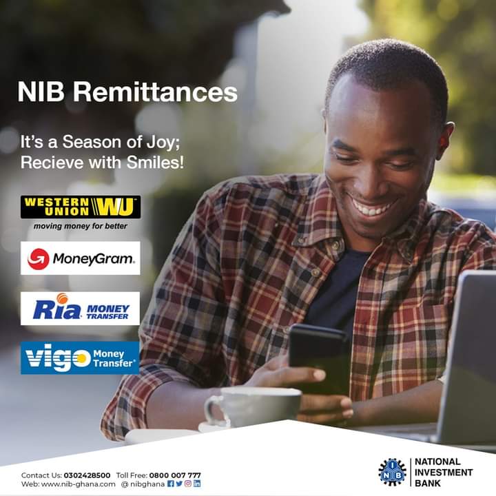 NIBGHANA's tweet photo. Are you expecting any cash from abroad? Remember our team of dedicated remittance officers is in hand to ensure you receive all funds smoothly. We remain your trusted remittance partner. It's easy!
#NIB
#Remmitance
#transfers
#RecieveIt
#NIBYourbusinessisourbusiness https://t.co/s7yaJLs5qH