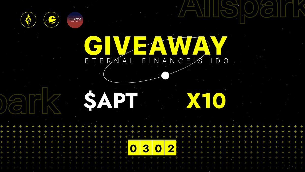 domterminal's tweet photo. 🔥Fantasy Giveaway Incoming. Triggered by their #IDO which is live now.🚀 Go grab their token.  Airdrop 10 $APT for 10 lucky members community💪
📆Event Period: 0302 - 0303. 2023
🎁Reward: 10 $APT

👇Simple steps to win👇
https://t.co/8jYTpserp6 https://t.co/kDJoF2vn4r