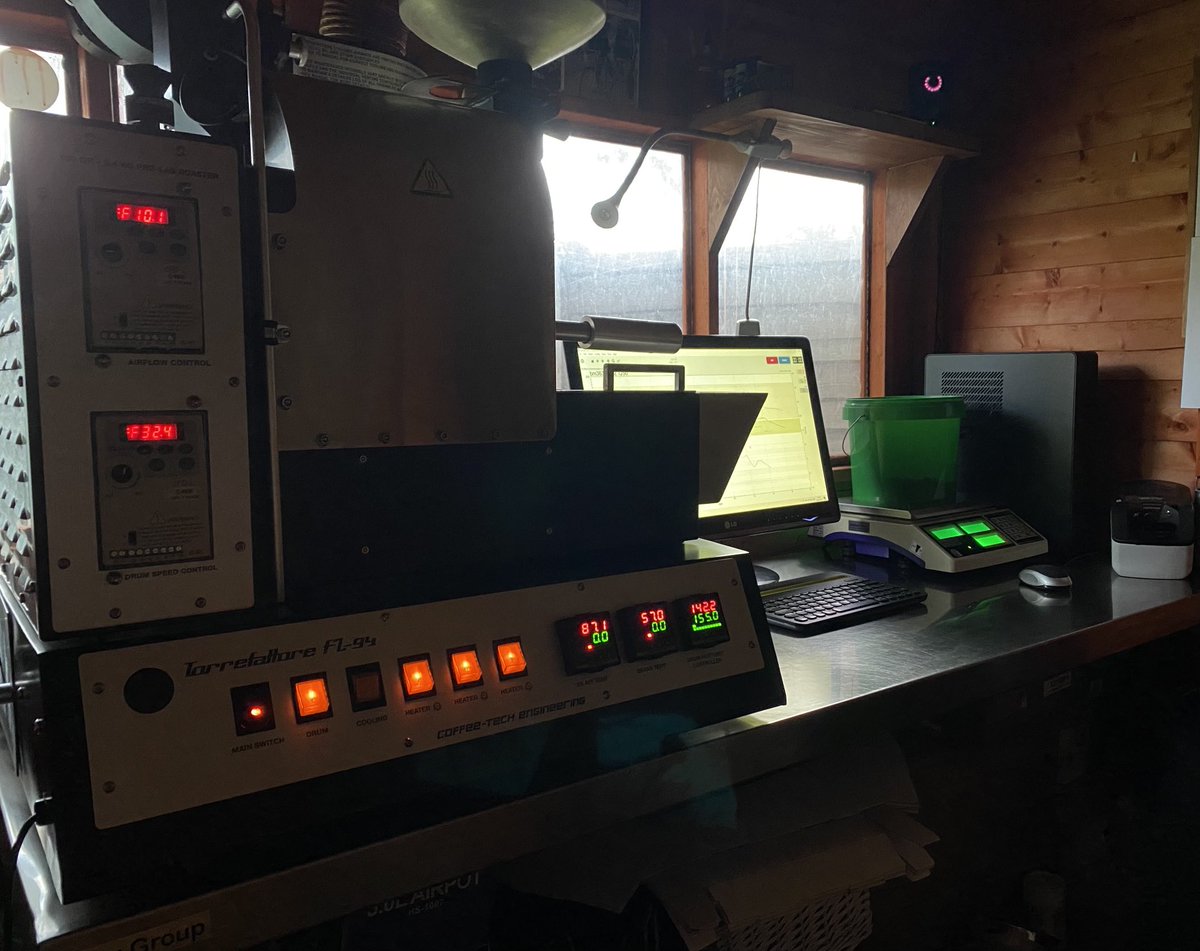 BeanMiles's tweet photo. Mission Control. Ignition…Roast in 5-4-3-2-1…. https://t.co/zZNdbF4FjZ