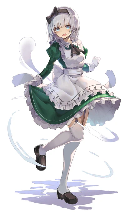 メイド妖夢 #東方 