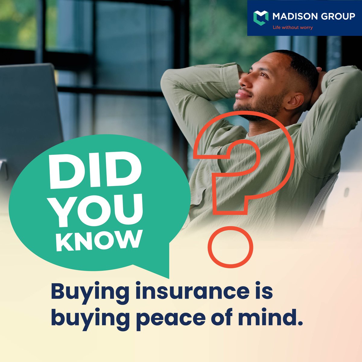 MadisonGroupKe's tweet photo. Do you know what insurance is and how it can protect you?
Don't be confused any longer!
Check out our first video of the demystifying insurance series to learn more!
https://t.co/KddfdTXO1c
#InsuranceBasics #PeaceOfMind
#KnowledgeIsPower #lifewithoutworry https://t.co/iPM2zhHl0k