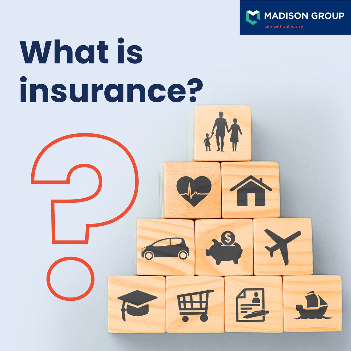 MadisonGroupKe's tweet photo. Do you know what insurance is and how it can protect you?
Don't be confused any longer!
Check out our first video of the demystifying insurance series to learn more!
https://t.co/KddfdTXO1c
#InsuranceBasics #PeaceOfMind
#KnowledgeIsPower #lifewithoutworry https://t.co/iPM2zhHl0k