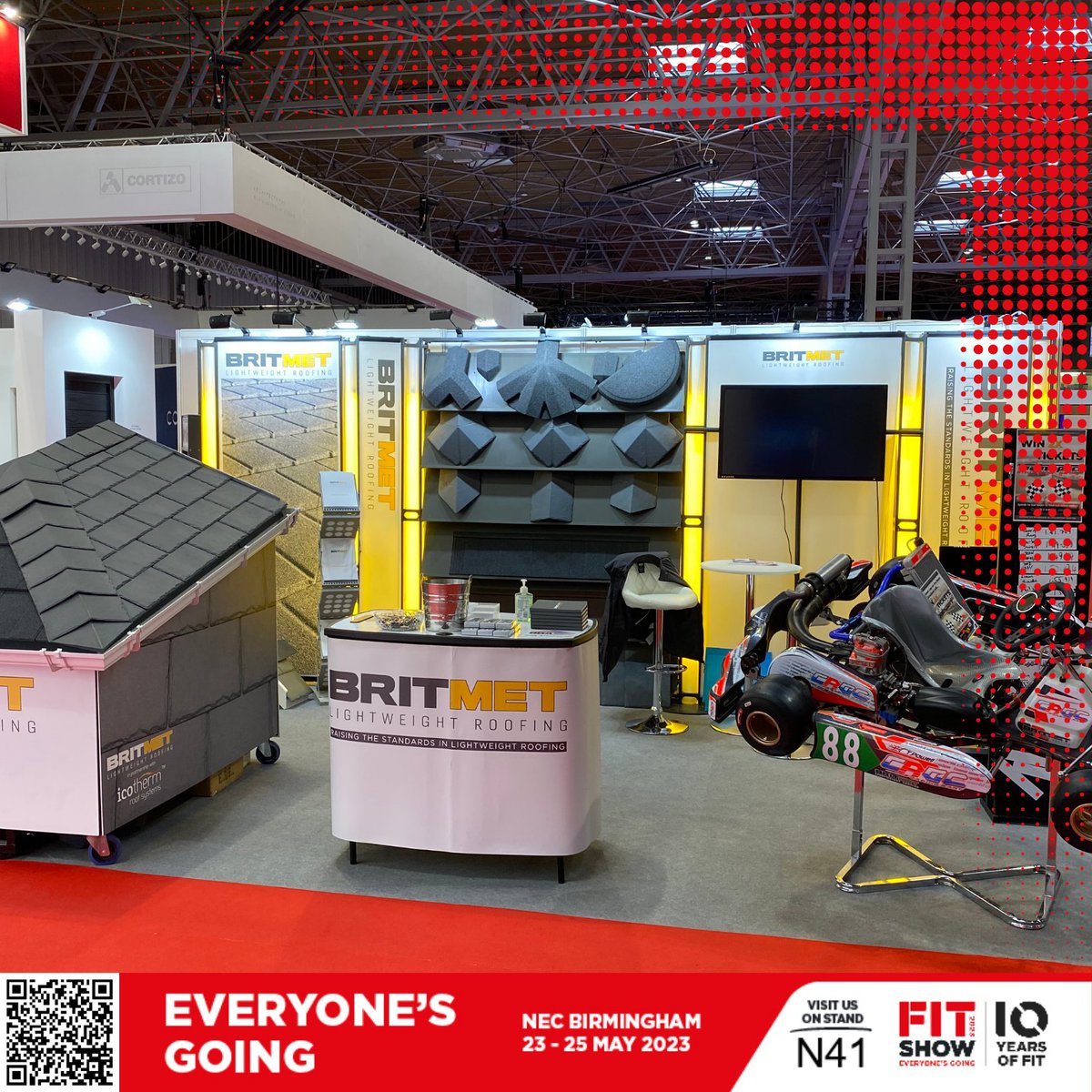Britmet's tweet image. We are exhibiting at the @fitshow at the NEC Birmingham 23rd – 25th May.
 
Check the link in below or scan the QR code to get your free tickets! 🎟️

🖥️ ow.ly/9Kav50MLy4b
 
#fitshow2023 #thebritmethod