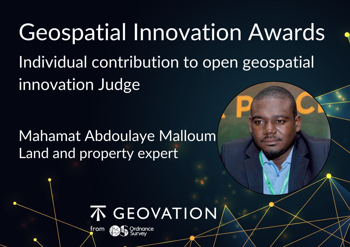 Welcome to Mahamat Abdoulaye Malloum, Land &amp; Property Expert, who is helping us judge the Resilience, Safety and Protection of Life category at our upcoming awards.  

Get recognition for your work by applying to our awards here: ow.ly/ENs250MO85F