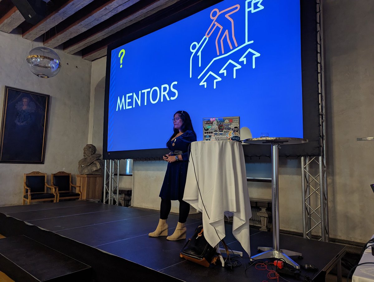 Very excited to here about <a href="/cjkodare/">Jonah Andersson</a> journey and the importance of community and mentors #dotnetcastleconf
