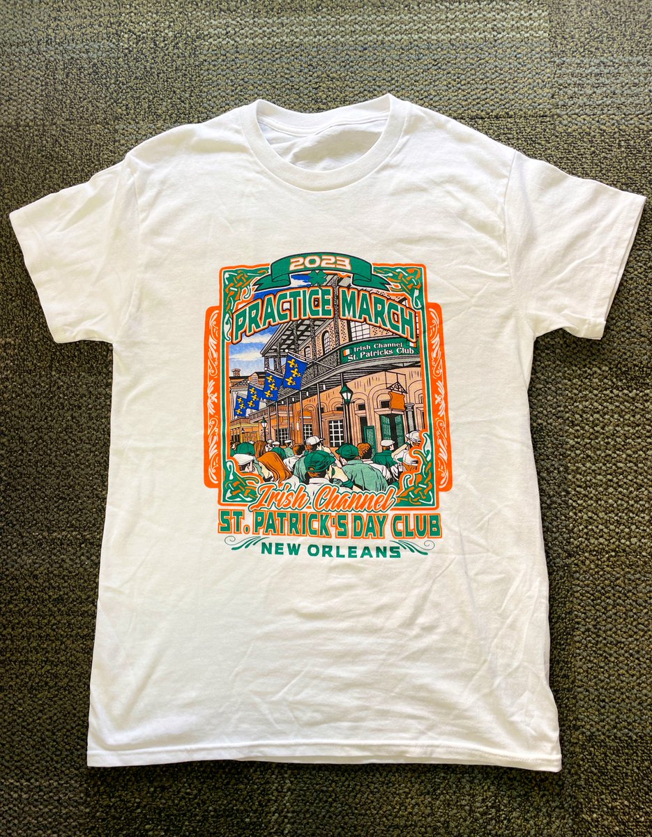 DavidMora's tweet photo. One more day! Ready for the @irishchanparade Practice March tomorrow afternoon. Slรกinte! ๐๐บ๐ฎ๐ช
#IrishChannelParade #NewOrleans #PracticeMarch https://t.co/qb7AdDWJQA