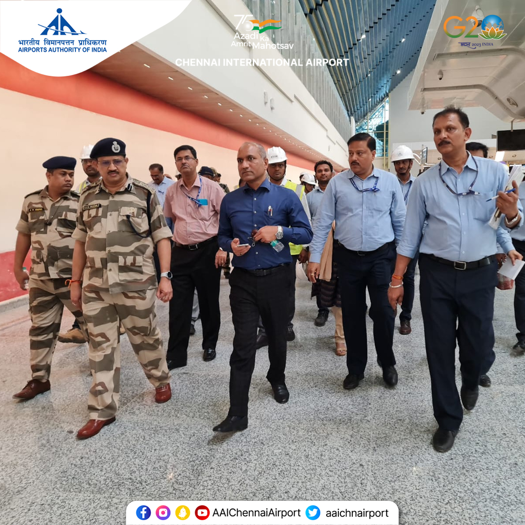 Chennai (MAA) Airport on Twitter "Sh. Sanjeev Kumar, Chairman, AAI