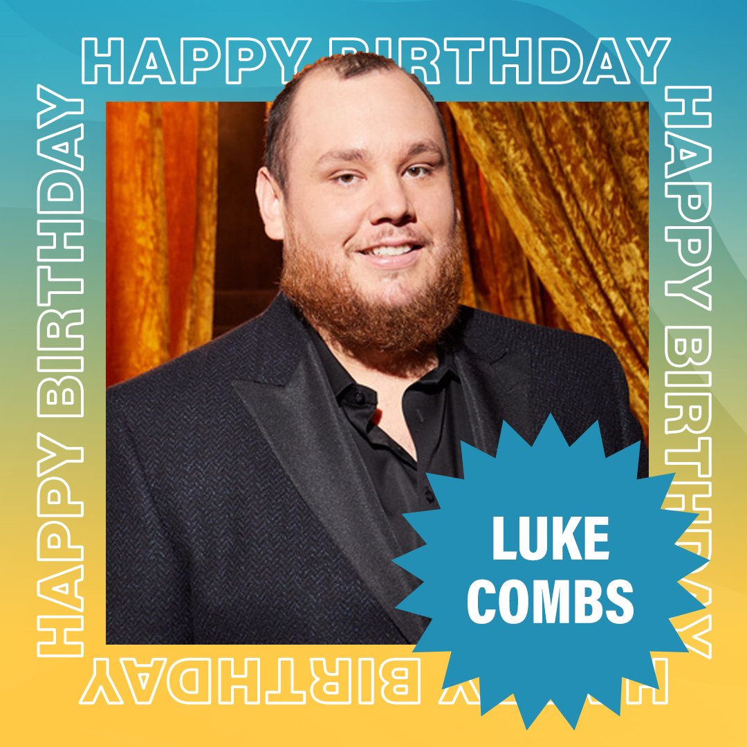CountryMusic's tweet photo. Country fans, help us wish two-time #CMAawards Entertainer of the Year winner, @LukeCombs, another “Beautiful, Crazy” birthday! 🥳🎂 Listen here: https://t.co/8H6tpdchH6 https://t.co/JQptiayQ0W