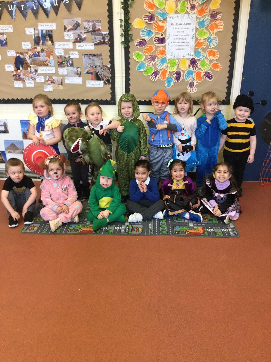 Wheeler_PS's tweet image. The children in red base this afternoon look fantastic in their costumes today for World book day! 
Well done everyone , fantastic efforts 😀
#wearewheeler #redbase #eyfs1 #Worldbookday2023