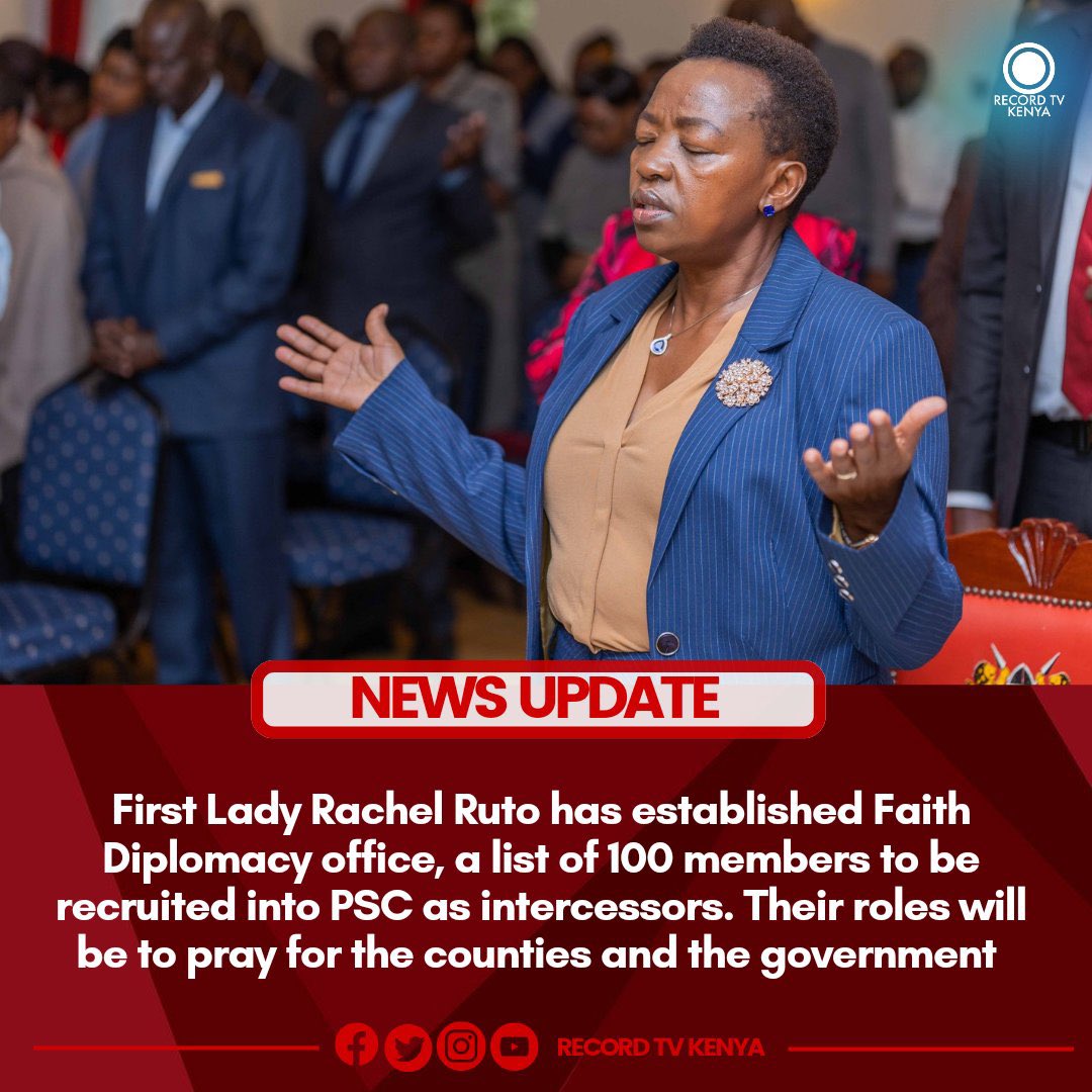 bonifacemwangi's tweet photo. The government of Kenya is employing 100 people to be praying for the nation.  What will be their terms of reference? How will they be appraised? Will they employ Muslims and Hindus or it’s just Christians? This is stealing in the name of the Lord. https://t.co/sARJBx33AD
