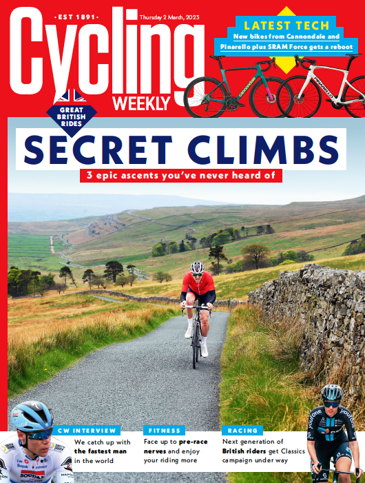 DeeBeeCW's tweet photo. 📖 CW 02/03 - on sale now 

In Fitness this week: 

▶️ LET'S TALK ABOUT... ANXIETY:  Riders open up to @cmbell310 about facing up to their fears 🗣️
 
▶️ MY TRAINING SPACE: Ian Beard takes us on a tour of his memorabilia-lined cabin 🛖 https://t.co/8oCNxOfNtd