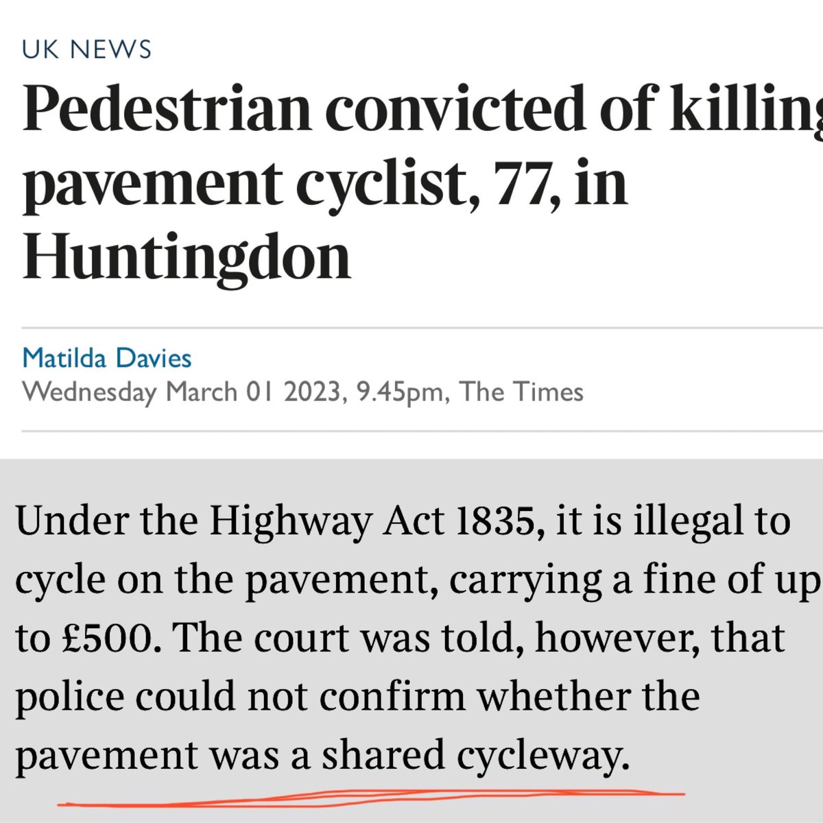 Sarahpayne001's tweet photo. Slightly misleading headline then isn’t it? https://t.co/kcO4Uc1oYb