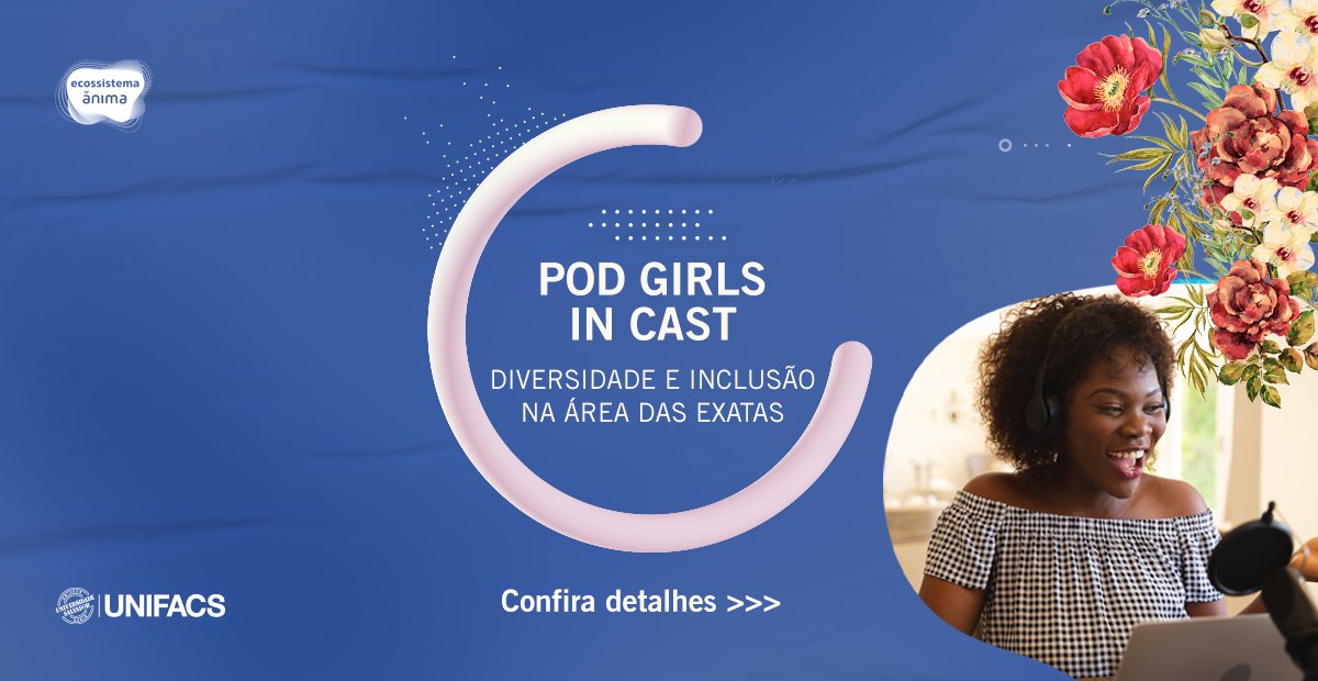 unifacs's tweet photo. Em comemoração ao Dia Internacional da Mulher, será gravado o episódio Ânima Plurais do nosso Pod Girls in Cast no Learning Village. O evento será transmitido via YouTube, para os mais de 10 mil alunos dos cursos de TI da Ânima, na Tech Week.
Participe: https://t.co/U7OvZ9gzjA https://t.co/UxkRWq880D