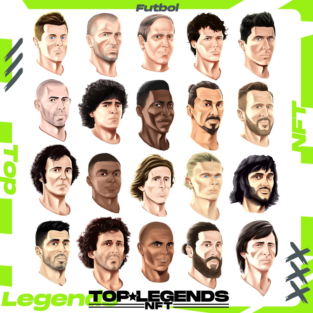 Las leyendas del futbol mudial estan llegando a la Web3.
#NFTCommunity #NFT #NFTGiveaways #nftart #NFTcollections