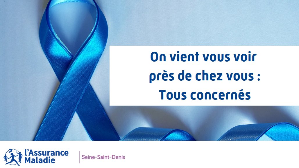 Cpam93's tweet photo. [#CancerColorectal] C'est toujours Mars Bleu #OnNeLâcheRien 💪🏾
Un stand de sensibilisation et d'information sera tenu de 10 à 16h, le 23 mars à @Avicenne_RMuret à @villedebobigny.
Plus d'info sur les actions menées en @seinesaintdenis :
👉🏾https://t.co/sDmlYJV2hW
#Hôpital #Cpam93 https://t.co/n9wjGi5G75