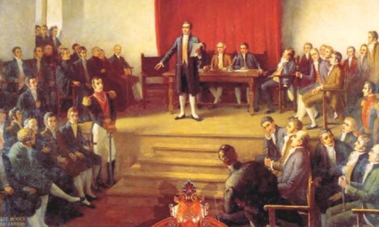 🗓️#02Mar|| En 1811, se instala en Caracas el Primer Congreso Nacional de Venezuela, siendo el más antiguo de América Latina y el segundo de toda América. Sustituyó en el poder a la Junta Suprema de Caracas. Sus miembros más destacados fueron Simón Bolívar y Francisco de Miranda.