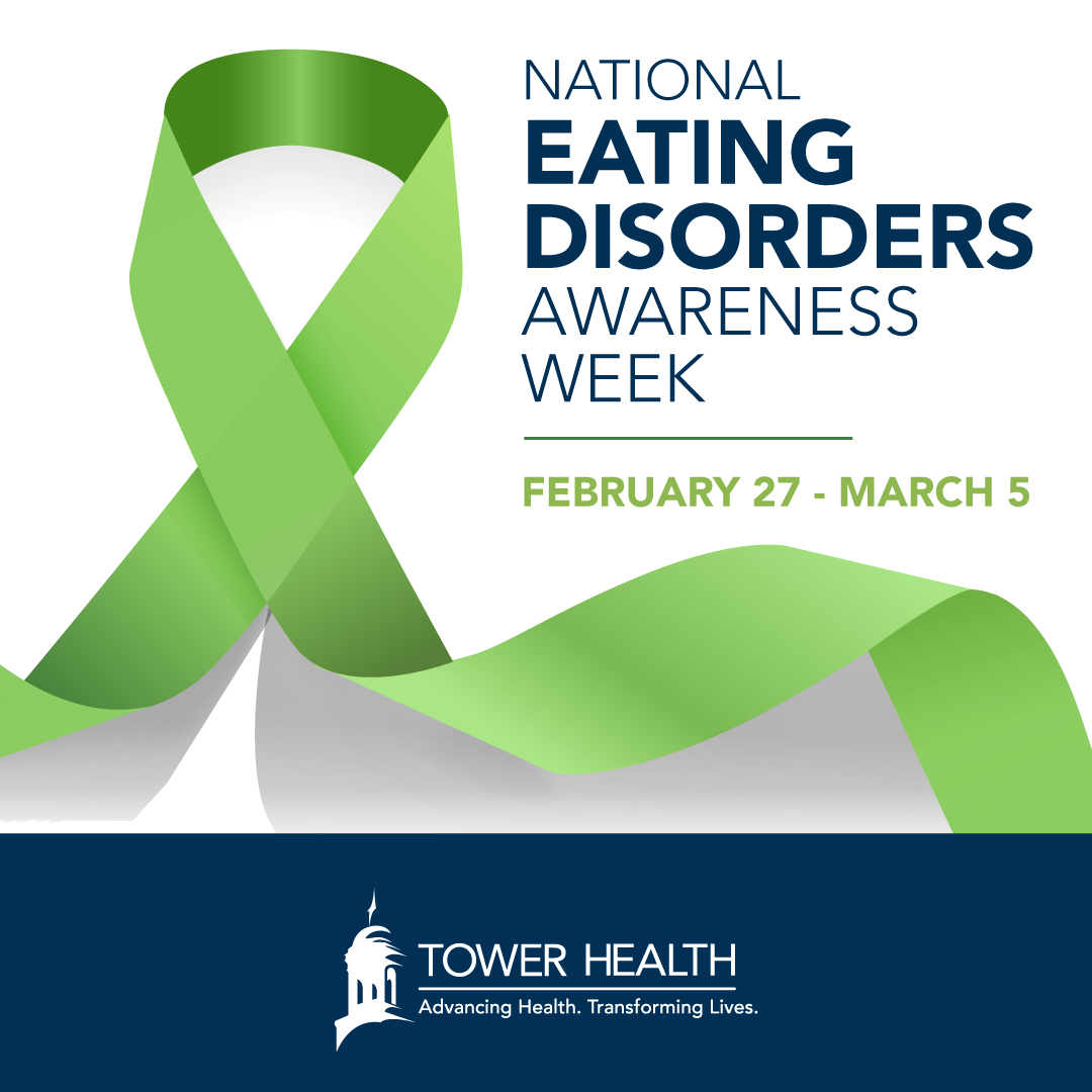 ReadingHosp's tweet image. Eating disorders are often about more than just food. An estimated 30 million people in the US struggle with an eating disorder. Eating disorders are complex but can be successfully treated. Learn more: bit.ly/3Y7wNnU. #NEDAwarenessWeek