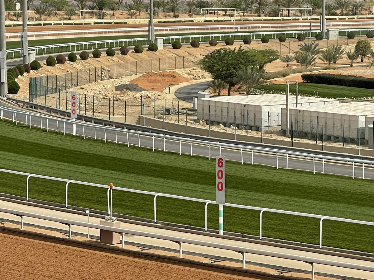 ColinMALyons's tweet photo. After a hugely successful #saudicup  weekend ,  seven races over two days, work doesn’t stop. great work by the team this week at the track to repair in preparation for this weekend’s racing, STRI Group #turfmanagement #saudiarabia #jcsa #equestrian https://t.co/s8vwMicxt9
