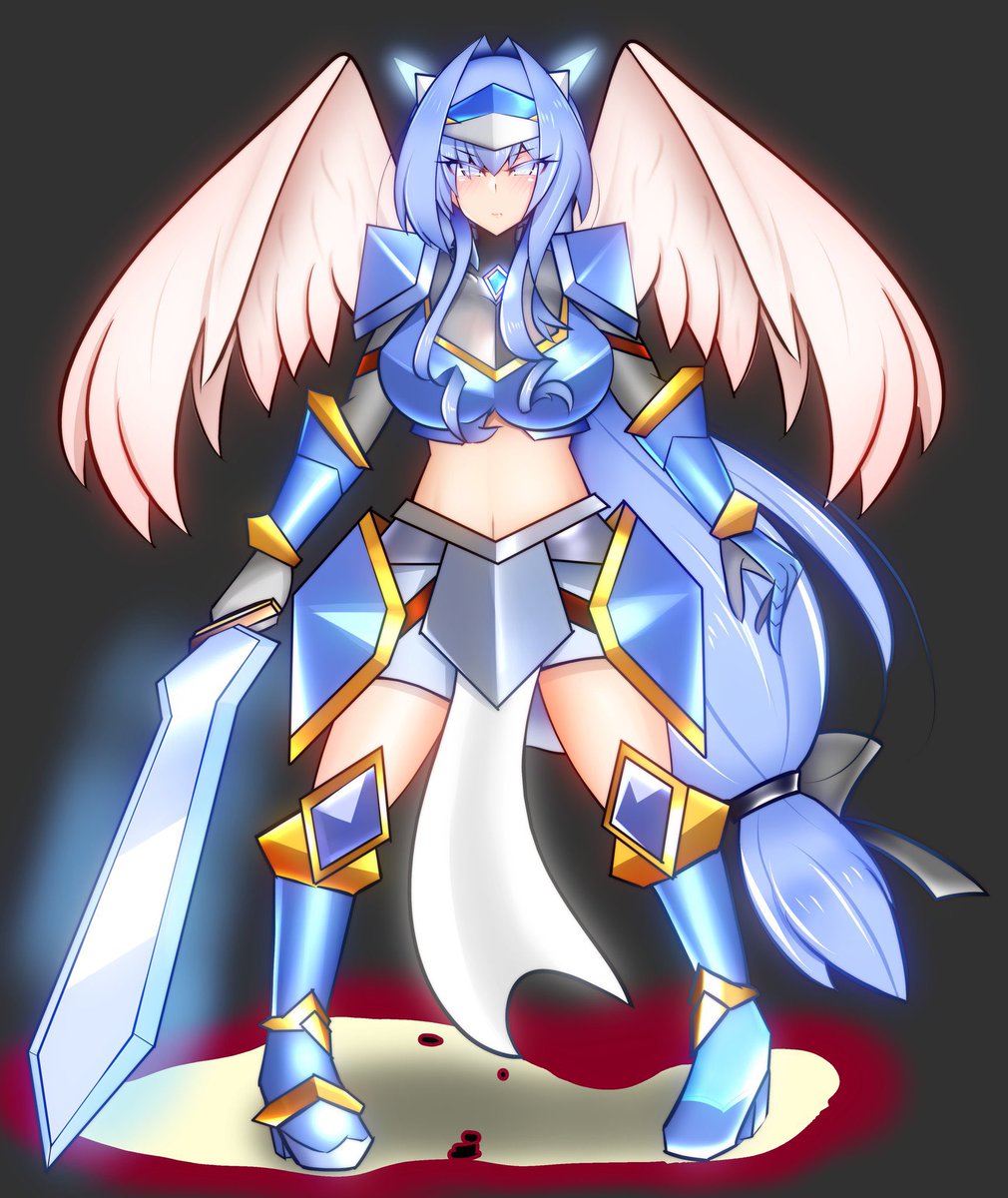 ましろとルーシャの融合した姿。
レヴェリーフローラ・ブランとレヴェリア。
それぞれ、ましろとルーシャという同じ男性を好きになったヒロイン二人が絶体絶命の時に融合した奇跡。

インペリアルなんたらとかオ◯ガモンみたいなイメージ

前者は変身ヒロイン味を、後者は天使味を出したデザイン。 