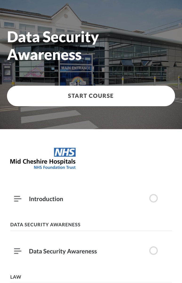 Are you due to renew your Data Security Awareness training? Our fully responsive course means that you can access the training from any device, at any time.👇📱💻
learning.mcht.nhs.uk