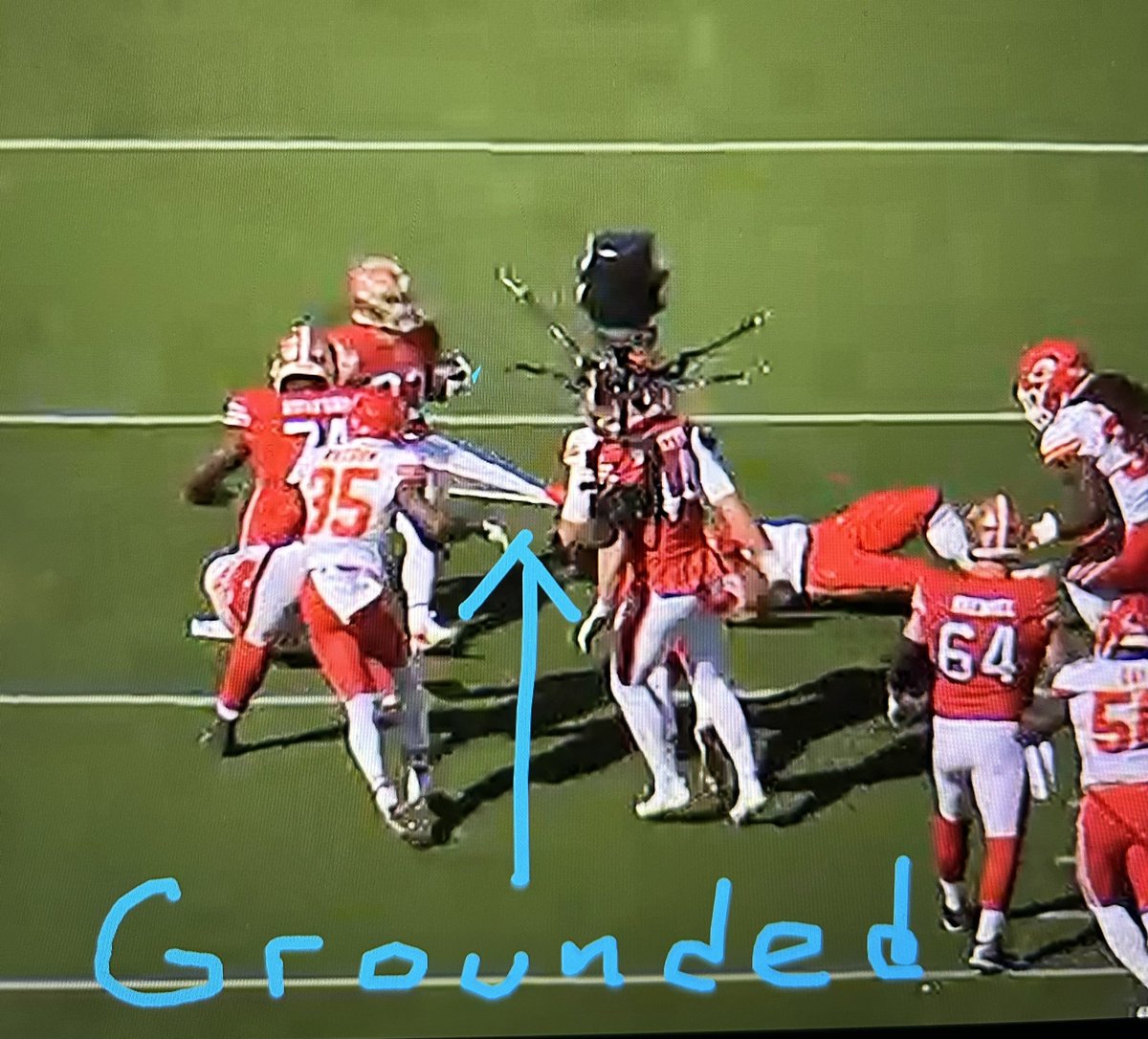 But sometimes <a href="/CMC_22/">Christian McCaffrey</a> … “what we have here is failure to communicate.” #grounded #chillpill