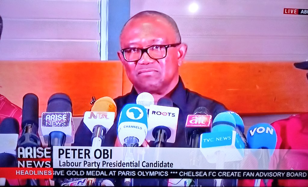 PO_GrassRootM's tweet photo. We won this election. And we will prove it to Nigerians. — Peter Obi. https://t.co/X7y48dntTq