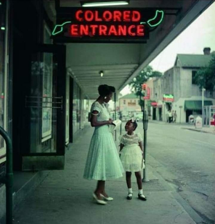 Here's more #whitehistory they made segregation laws, because they disliked Black people so much that they didn't want us using the same doors, water fountains, the list goes on. Look up segregation in America