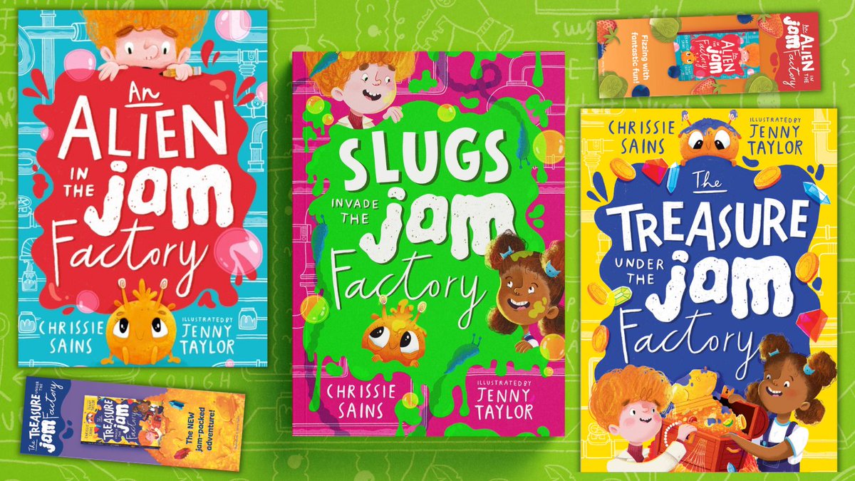 📚🎉 #WorldBookDay2023 giveaway for UK schools!📚🎉 

Like and RT to win👇this class goody bag👇 for a UK school of your choice: 

🐌 Signed copies of Jam Factory 1, 2 &amp; 3 (YES JAM 3 TOO)!
🐌32 bookmarks!
🐌32 stickers!

Random winner chosen 22/03. #teacher5oclockclub