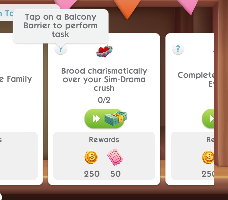 She_Phoenix's tweet image. Don't worry if you don't have a balcony.  just click on passive sim and use him as a balcony Lmao 🤣🤣
#thesimsmobile  @TheSimsMobile