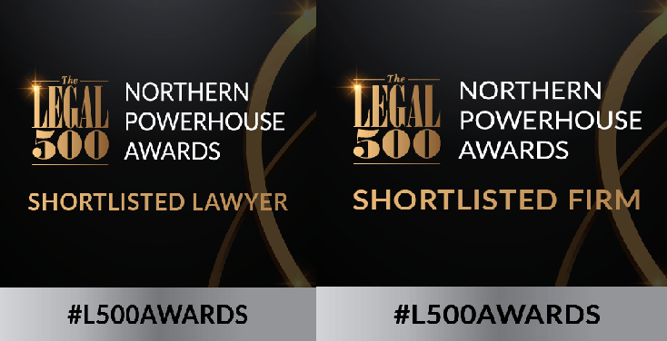 Good luck to all the finalists in tonight's The Legal 500 (Legalease) Northern Powerhouse Awards!

Delighted that we are shortlisted for both ‘Firm of the Year’ – Public Sector and Charles Stent is shortlisted for ‘Rising Star of the Year - Public Sector'.

#L500Awards #legal