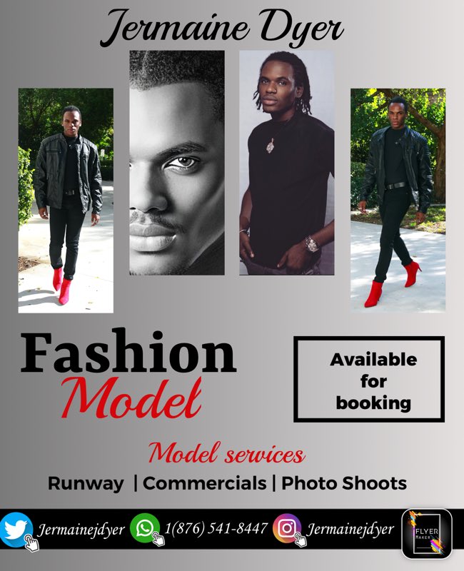 It’s good to be back!!! Remember you can do it all. #FashionModel #jermainejdyer #jamaicanmodel #availableforbooking #swaymodelmanagement #jamaica #maleinheels