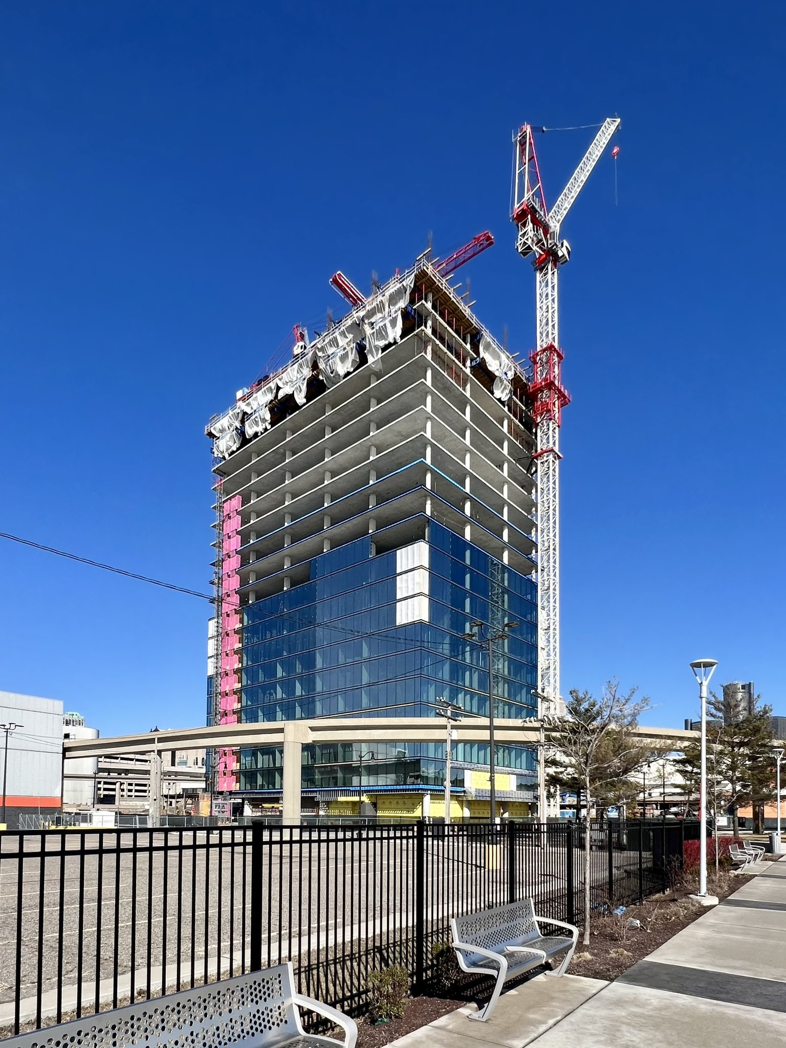 High rise apartments proposed for former Joe Louis Arena site