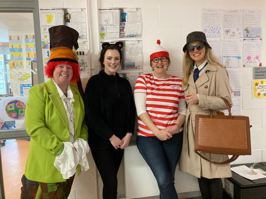SNPKanturk's tweet photo. More staff members of @SNPKanturk dressed up for #WorldBookDay2023 https://t.co/4y3b9vmom5