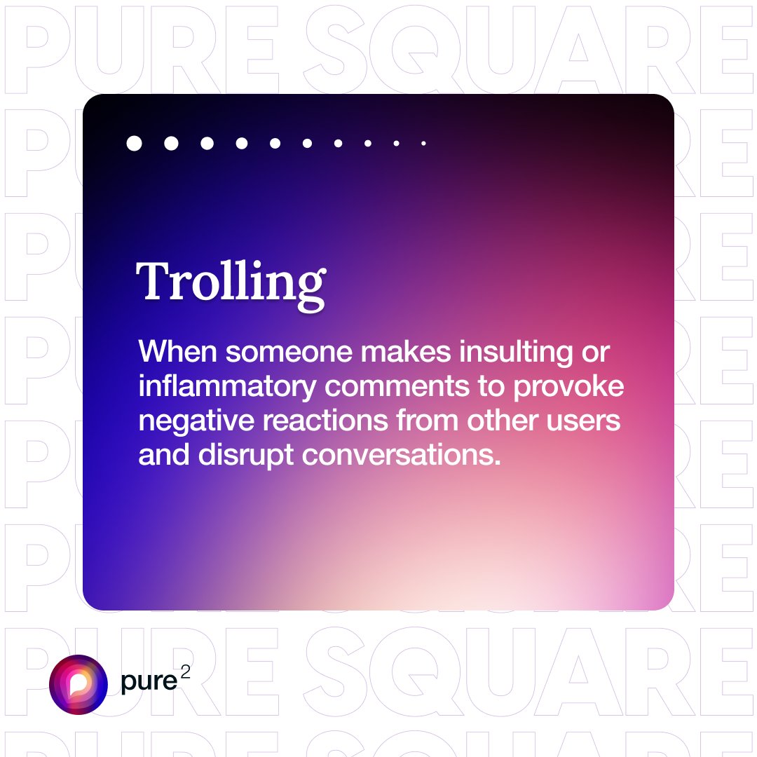 PureSquarecom's tweet photo. Navigating online hate and harassment can be a tough road, but knowledge is power!
Here are some of the types of online hate and how to identify them like a pro.
Let’s #CancelHate online together
➡️ https://t.co/z1o7zWBTYI
#PureSquare #Cyberbullying #MentalHealthMatters https://t.co/0FDUlOS3M1