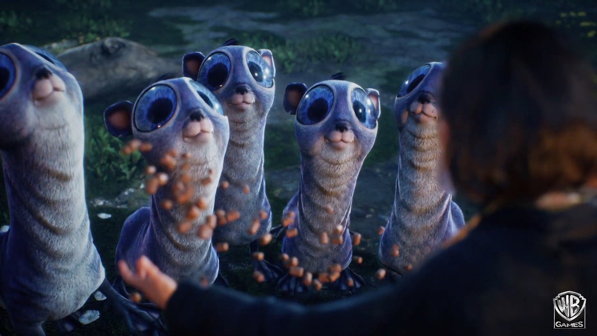 JVCom's tweet photo. La PETA dévoile un guide pour bien respecter les animaux dans Hogwarts Legacy :

- ne pas monter les animaux
- ne pas utiliser de produits issus d'animaux dans les potions
- choisir des matériaux végétaliens pour vos tenues de sorcier

Voilà, voilà. https://t.co/r74tAq46iL