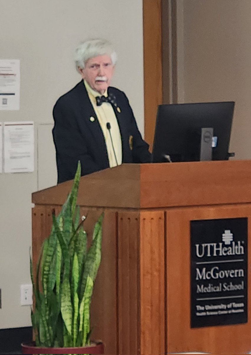 A privilege to hear a great mentor &amp; dear friend, Dr. John Tarpley, speak <a href="/McGovernMed/">McGovern Med School</a> GS Grand Rounds on Global Surgery 2023.  #PedSurgBestSurg <a href="/maggietarpley/">maggie</a>
