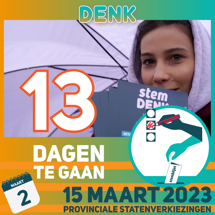 LIJST 13 #stemdenk #ps2023 #provincialestaten #zuidholland #Rotterdam #DenHaag #Zoetermeer #Dordrecht #Schiedam #Vlaardingen #Delft #Gouda #Gorinchem #AlphenaandeRijn #Leiden #Rijswijk #Maassluis #Zwijndrecht #Sliedrecht #CapelleaandenIjssel #Spijkenisse #Ridderkerk #Drechtsteden