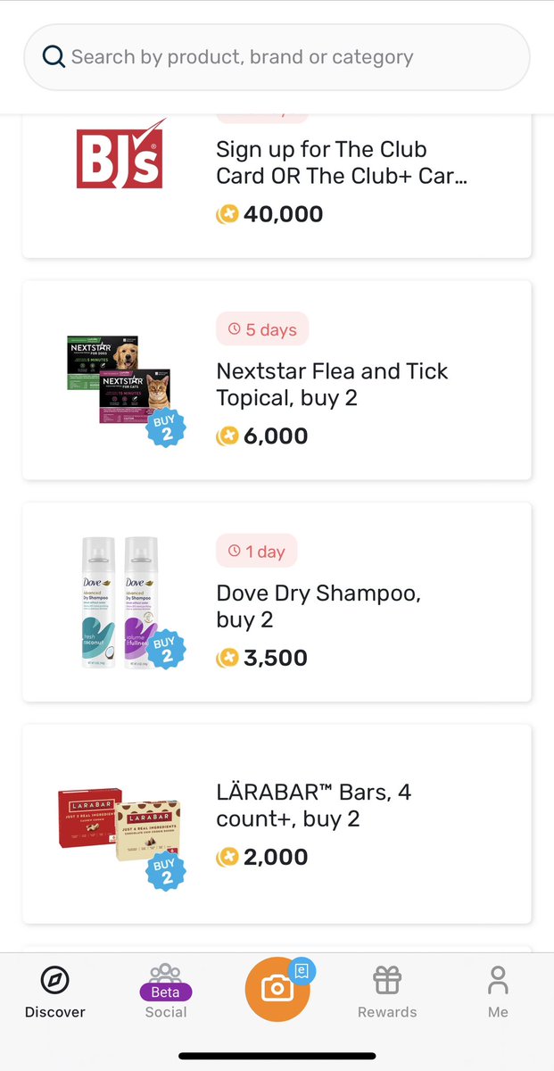 SirrJamess's tweet photo. @FetchRewards Are the Special Offers different for everyone? https://t.co/99dKl67fKv