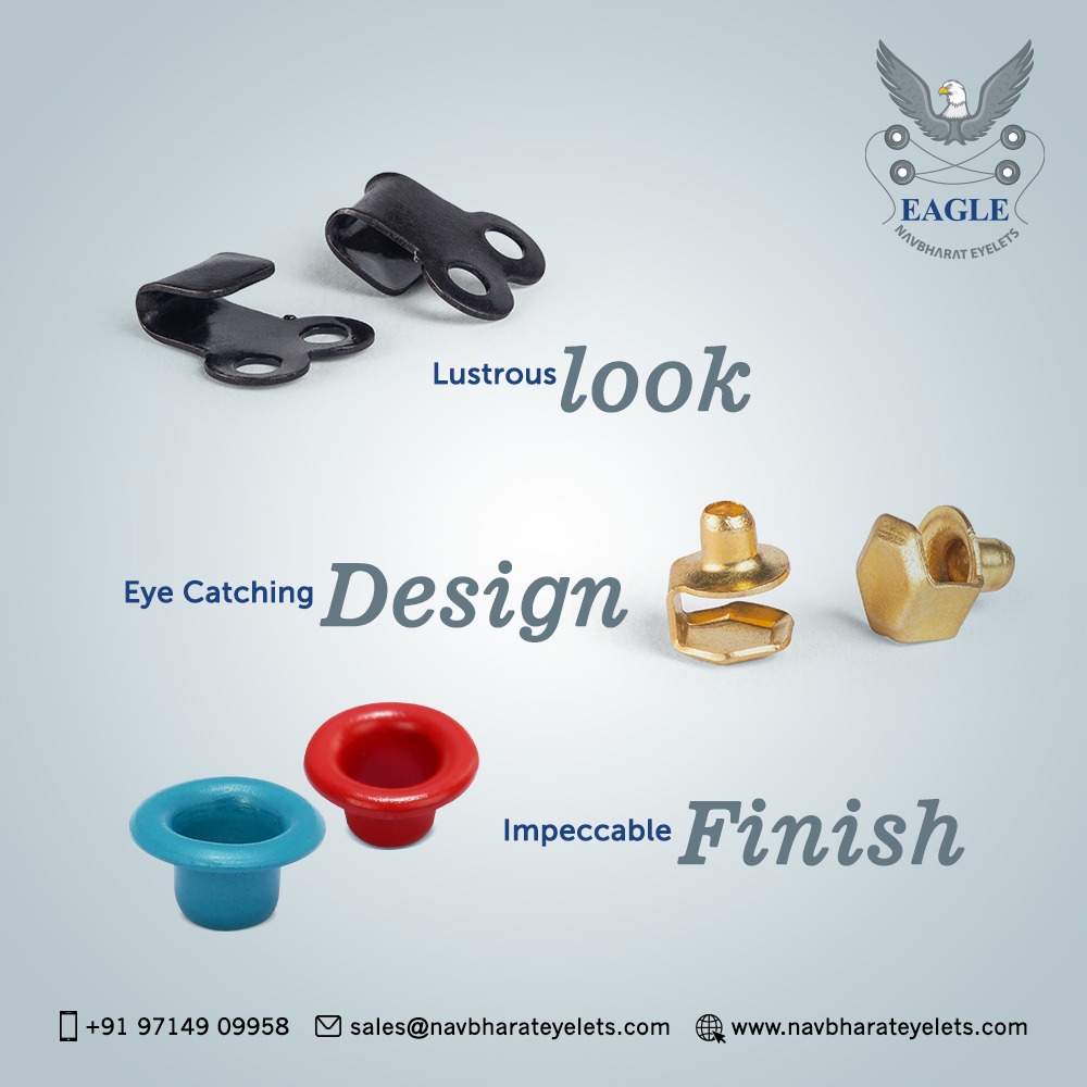 Nav_Eyelets's tweet image. NavBharat Eyelets Best Quality with Design and Finish.